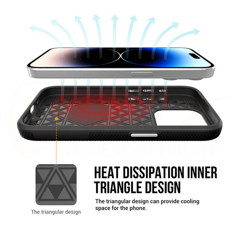 Vmax nakładka Triangle Case do iPhone 7 / 8 Plus czarna
