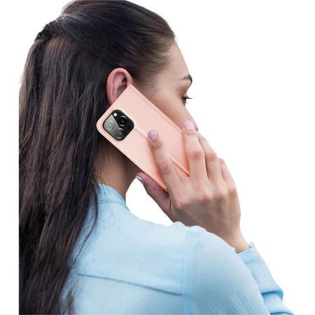 Dux Ducis Skin Pro Wallet Case für iPhone 15 Pro – Pink