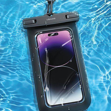 Etui USAMS Waterproof Case transparentne