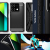 Spigen Rugged Armor Xiaomi Redmi Note 13 Pro 5G / Poco X6 5G czarny/matte black ACS07254