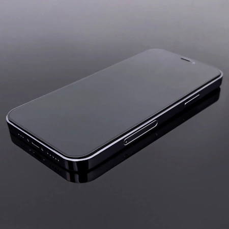 Wozinsky Super langlebiges, vollständig verklebtes gehärtetes Glas, vollständige Abdeckung mit Rahmen, Case-freundlich, iPhone 16e/14/13 Pro/iPhone 13, Schwarz