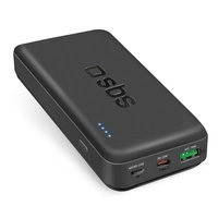 Powerbank SBS TTBB20000PD20K 20000 mAh 20W PD USB-C, USB-A, Micro-USB - Schwarz