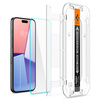 SZKŁO HARTOWANE SPIGEN GLAS.TR ”EZ FIT” IPHONE 15 PRO MAX CLEAR