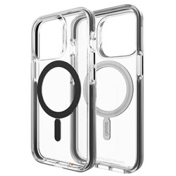 Gear4 Santa Cruz Snap - Schutzhülle für iPhone 13 Pro kompatibel mit MagSafe (schwarz)