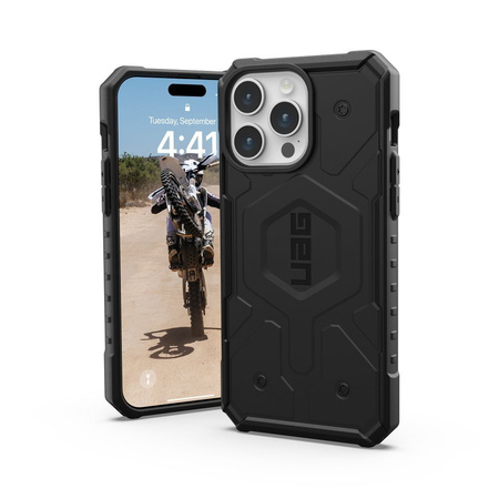 UAG Pathfinder Magsafe - protective case for iPhone 15 Pro Max (black)