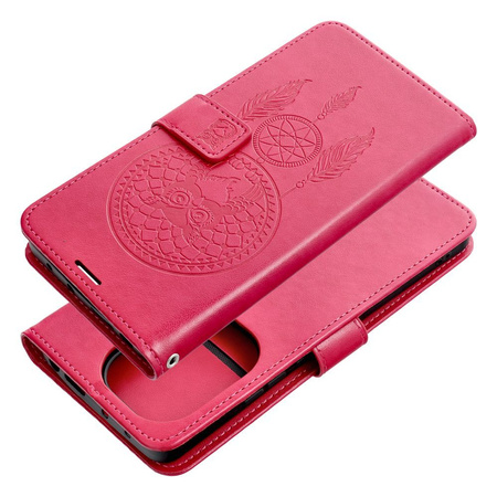 Kabura MEZZO Book do XIAOMI Redmi NOTE 13 PRO 4G łapacz snów magenta