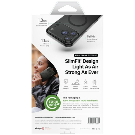 Etui UNIQ Airsuit do iPhone 17 Pro       Magclick Charging przeźroczysty