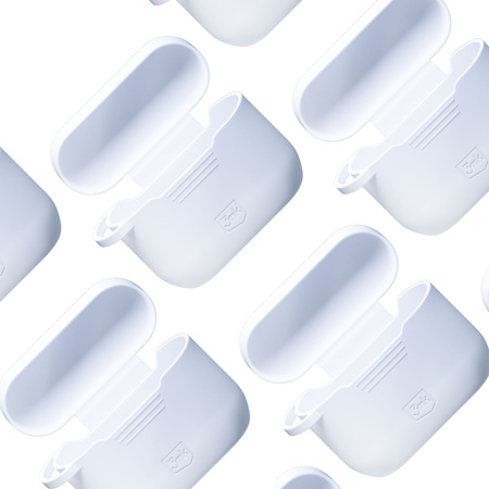 Accessories - Apple AirPods 4 - 3mk Silicone AirPods Case White