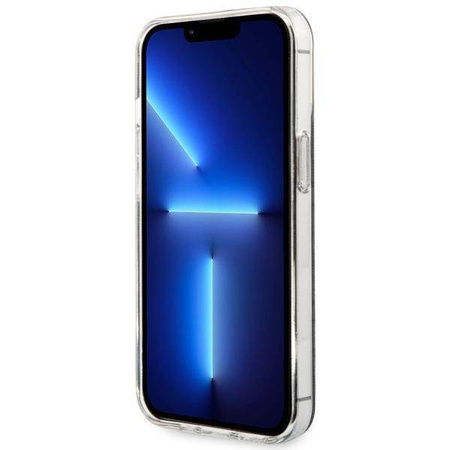Guess GUHMP13LH4STK iPhone 13 Pro / 13 6.1" schwarz/schwarz Hardcase 4G MagSafe