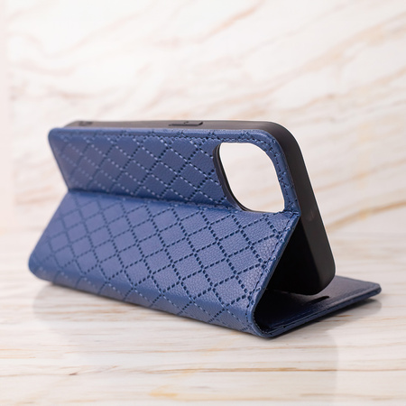 Etui Smart Caro do Motorola Moto E22 / E22i  granatowe