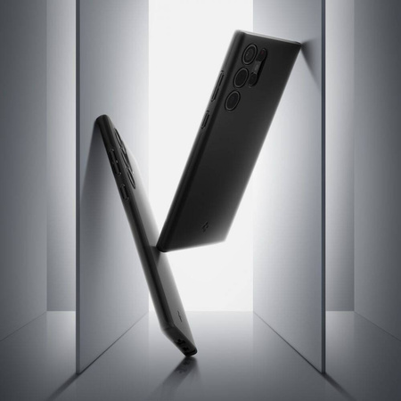Etui SAMSUNG GALAXY S22 ULTRA Spigen Thin Fit czarne
