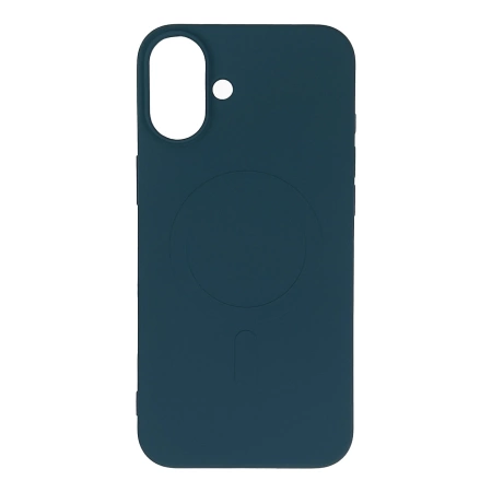 Wozinsky Liquid Silicone Case MagSafe for Samsung Galaxy S24 FE - Dark Blue