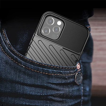Futerał THUNDER do IPHONE 15 PRO czarny