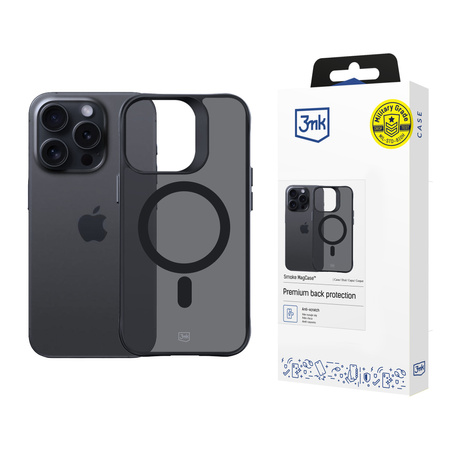 3MK Smoke MagCase iPhone 15 Pro Max 6.7"
