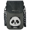 Nimmy torebka na telefon czarny/black     Big Eyed Pet 2.0 Panda