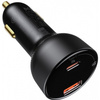 Baseus Superme szybka ładowarka samochodowa USB / USB Typ C 100W PPS Quick Charge Power Delivery czarny (CCZX-01)