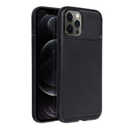 Futerał CARBON PREMIUM do IPHONE 12 Pro Max czarny