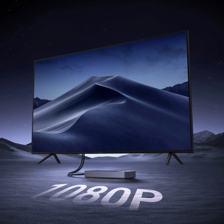 HDMI-Sender Ugreen CM737 Kabelloser Sender und Empfänger - Schwarz und Silber