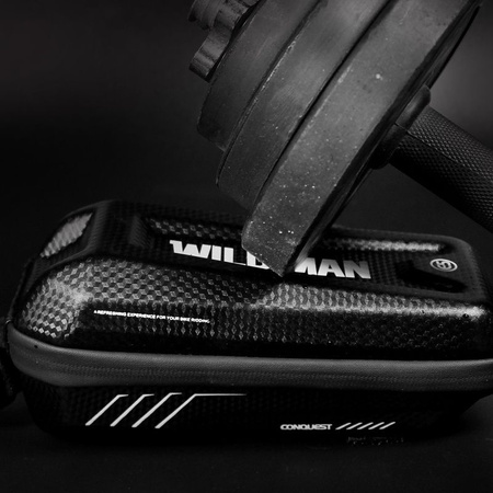 WILDMAN sakwa rowerowa na ramę na zamek 1L E5S czarna