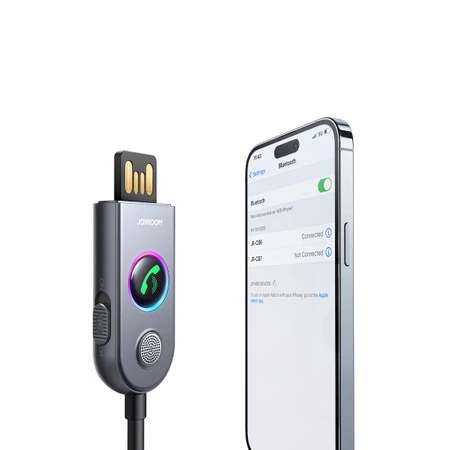 Joyroom JR-CB6 wireless car receiver - gray