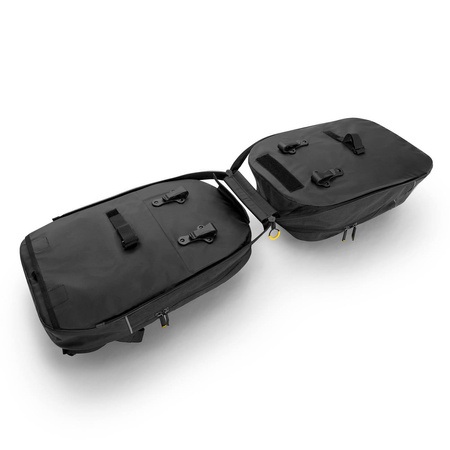 Wozinsky dwuczęściowa torba rowerowa plecak 2w1 30l czarna (WBB30BK)