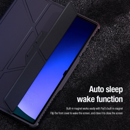 Nillkin Bumper Leather Case Pro Hülle für Samsung Galaxy Tab S9+ – Schwarz
