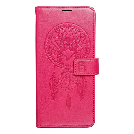 Kabura MEZZO Book do IPHONE 7 / 8 / SE 2020 / SE 2022 łapacz snów magenta
