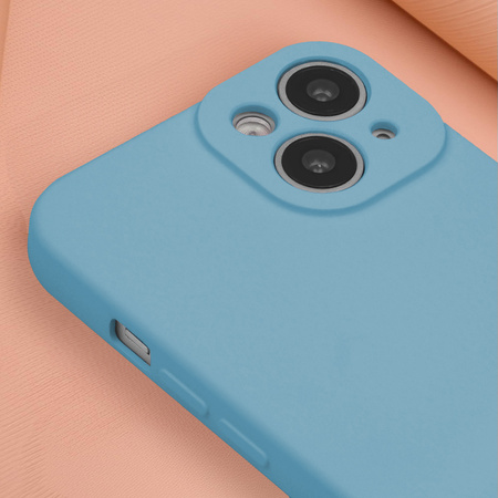Nakładka Silicon do iPhone 16 Plus 6,7&quot; błękitna