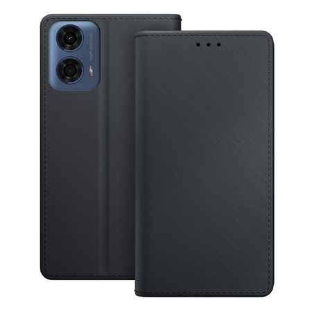 3MK Wallet Case Motorola Moto G24/G24 Power czarny/black