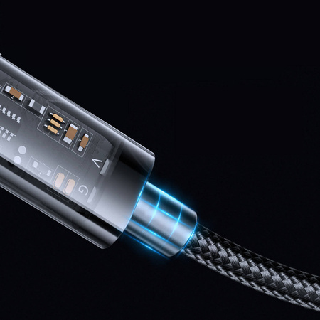 Joyroom USB Kabel - Lightning zum Aufladen / Datenübertragung 2,4A 20W 2m schwarz (S-UL012A20)