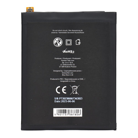 Bateria do Huawei P9/P9 Lite/P8 Lite (2017)/P10 Lite/P20 Lite/Honor 9 Lite 3000 mAh Li-Ion Blue Star Premium