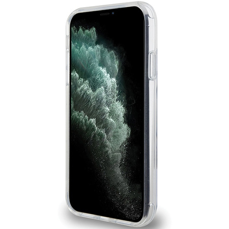 Karl Lagerfeld KLHMN61HMRSKCH iPhone 11 / Xr 6,1" weiß/weiß Hardcase Ringständer Karl&Choupette MagSafe