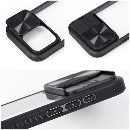 Futerał SLIDER do IPHONE 15 PLUS czarny