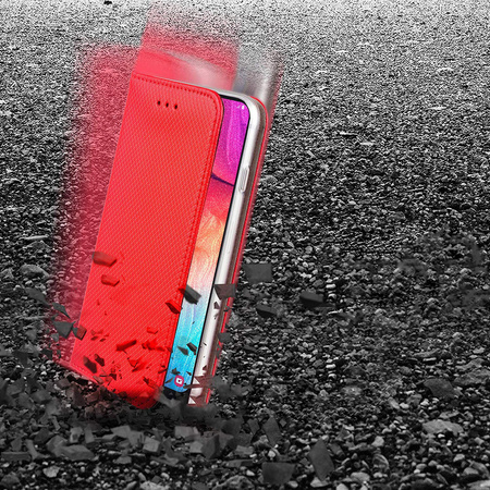Case SAMSUNG GALAXY M33 Flip Magnet red