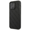 Original Handyhülle IPHONE 13 PRO Karl Lagerfeld Hardcase Perforated Allover (KLHCP13LPTLK) schwarz