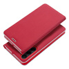 Kabura LUNA Book Carbon do SAMSUNG A55 5G czerwony