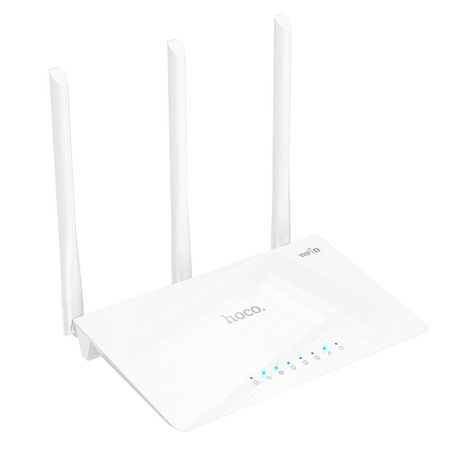 HOCO router bezprzewodowy WiFi4 HI30 biały
