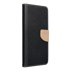 Kabura Fancy Book do IPHONE 15 PRO czarny / złoty