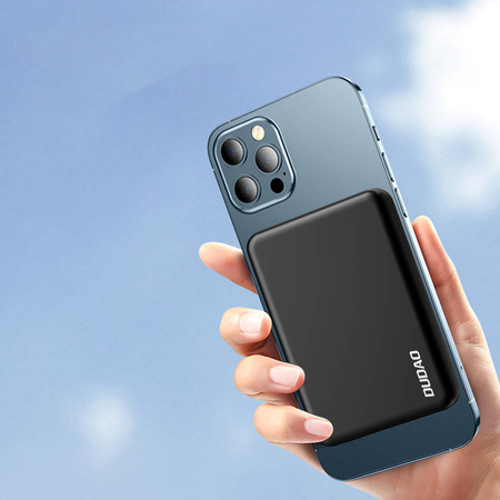 Powerbank bezprzewodowy Dudao K14S USB-C / MagSafe 20W 5000mAh - czarny