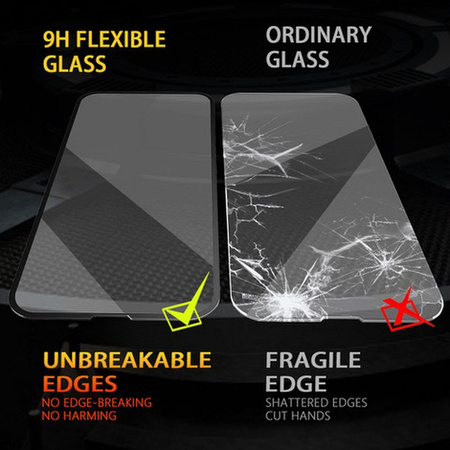 Szkło hybrydowe Bestsuit Flexible 5D Full Glue do Samsung Galaxy A36 5G czarny
