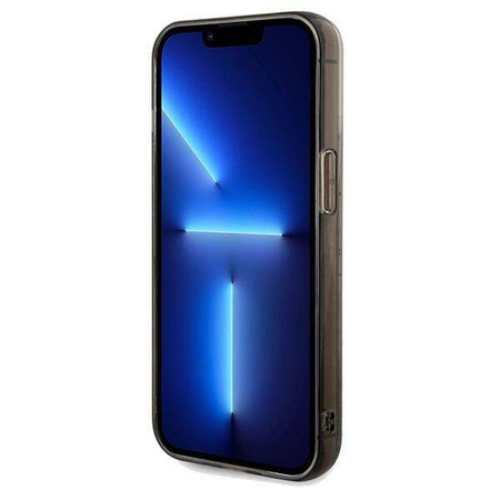 Karl Lagerfeld nakładka do iPhone 13 Pro Max 6,7&quot; KLHCP13XLKCNSK HC LIQ. GLITTER C transparentna
