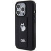 Karl Lagerfeld nakładka do iPhone 14 Pro 6,1&quot; KLHCP14LGSACHPK HC GRIPSTAND SAFFIANO CHOUPETTE PINS czarna