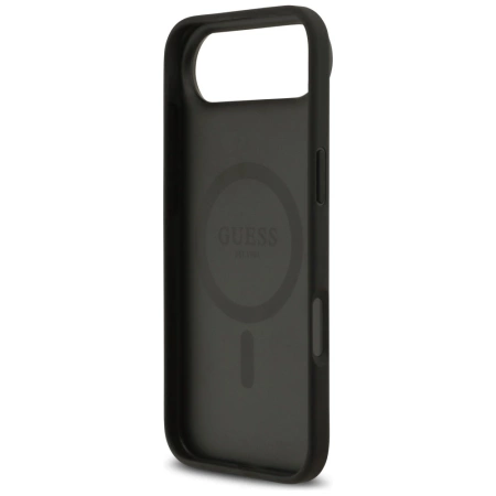 Guess 4G Circle Classic Logo MagSafe case for iPhone Air - black