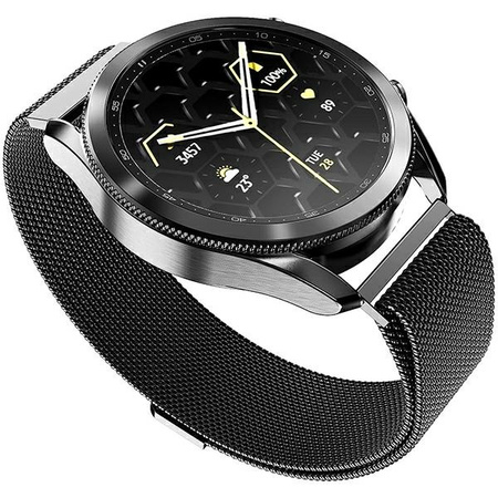 Mercury pasek Mesh Apple Watch 38/40/41mm czarny/black