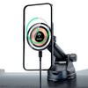 Dudao F12MAX+ cockpit magnetic holder with MagSafe inductive charger - black