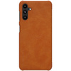 Nillkin Qin skórzana kabura etui Samsung Galaxy A13 5G brązowy