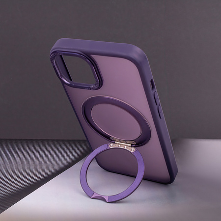 Nakładka Mag Ring Rotating do iPhone 13 6,1&quot; fioletowy