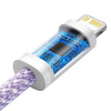 Baseus Dynamic kabel USB Typ C - Lightning Power Delivery 20W 2m  fioletowy (CALD000105)