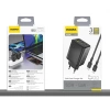 Ładowarka sieciowa Dudao A29C 65W GaN + kabel USB-C - czarna