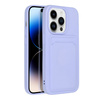 Futerał CARD CASE do IPHONE 14 PRO fioletowy